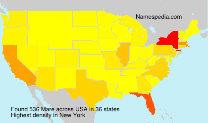 Surname Mare in USA Surname Mare in USA