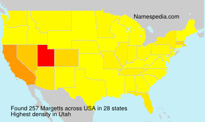 Surname Margetts in USA Surname Margetts in USA