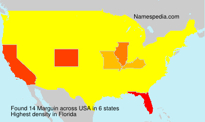 Surname Marguin in USA Surname Marguin in USA