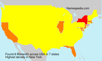 Surname Marianthi in USA Surname Marianthi in USA
