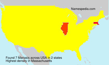 Surname Mariasis in USA