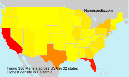 Surname Mariela in USA Surname Mariela in USA