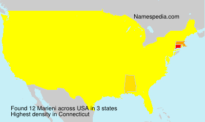 Surname Marieni in USA Surname Marieni in USA