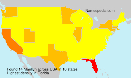 Surname Marillyn in USA Surname Marillyn in USA