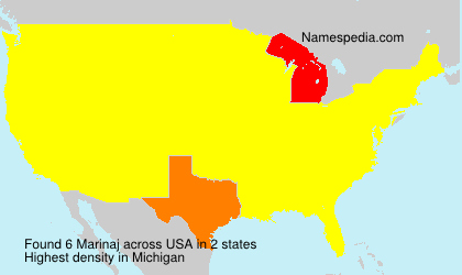Surname Marinaj in USA Surname Marinaj in USA