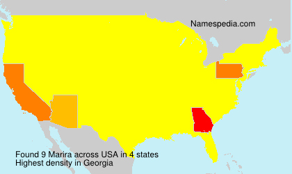 Surname Marira in USA