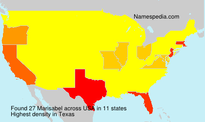 Surname Marisabel in USA Surname Marisabel in USA