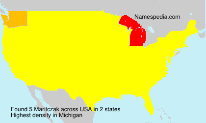 Surname Maritczak in USA Surname Maritczak in USA