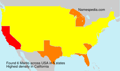 Surname Marito in USA