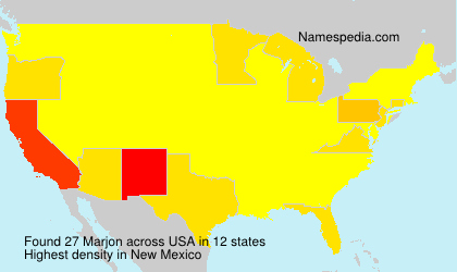 Surname Marjon in USA Surname Marjon in USA