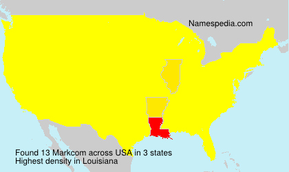 Surname Markcom in USA Surname Markcom in USA