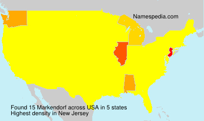 Surname Markendorf in USA Surname Markendorf in USA