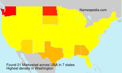 Surname Markestad in USA Surname Markestad in USA