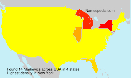 Surname Markevics in USA Surname Markevics in USA