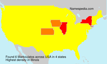 Surname Markoulatos in USA Surname Markoulatos in USA