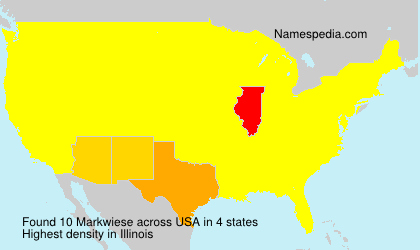 Surname Markwiese in USA Surname Markwiese in USA