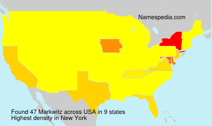 Surname Markwitz in USA Surname Markwitz in USA