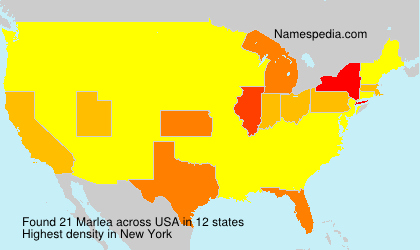 Surname Marlea in USA Surname Marlea in USA