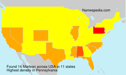 Surname Marlean in USA Surname Marlean in USA