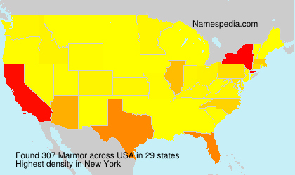 Surname Marmor in USA Surname Marmor in USA