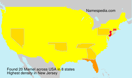 Surname Marnel in USA Surname Marnel in USA