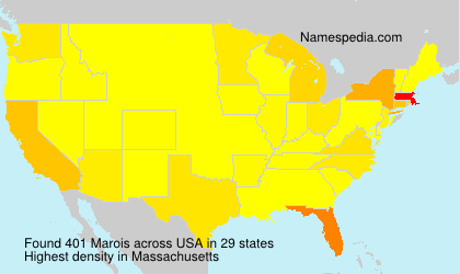 Surname Marois in USA Surname Marois in USA