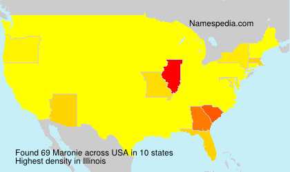 Surname Maronie in USA Surname Maronie in USA