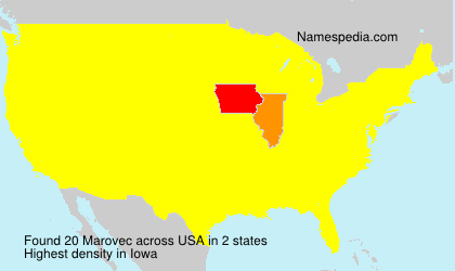 Surname Marovec in USA Surname Marovec in USA