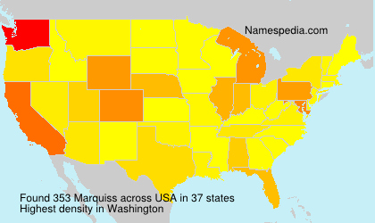 Surname Marquiss in USA Surname Marquiss in USA