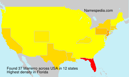 Surname Marrerro in USA Surname Marrerro in USA