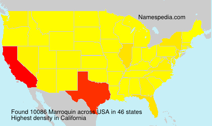 Surname Marroquin in USA Surname Marroquin in USA