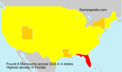 Surname Marrouche in USA Surname Marrouche in USA