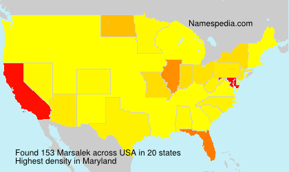 Surname Marsalek in USA Surname Marsalek in USA