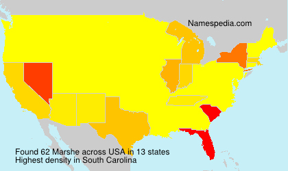 Surname Marshe in USA Surname Marshe in USA
