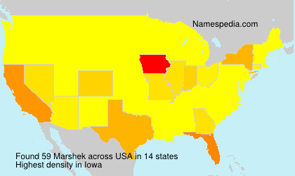 Surname Marshek in USA Surname Marshek in USA