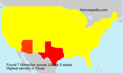 Surname Marsollier in USA Surname Marsollier in USA