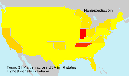 Surname Marthin in USA Surname Marthin in USA
