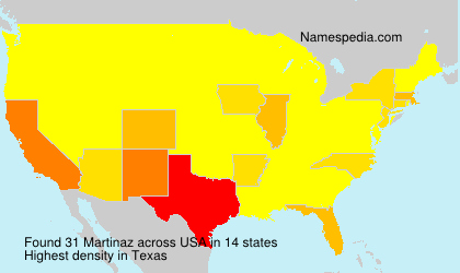 Surname Martinaz in USA Surname Martinaz in USA