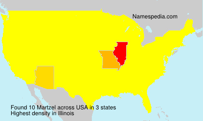 Surname Martzel in USA Surname Martzel in USA