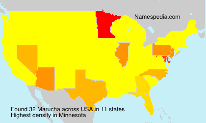 Surname Marucha in USA Surname Marucha in USA