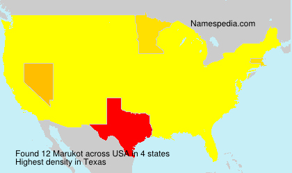Surname Marukot in USA Surname Marukot in USA