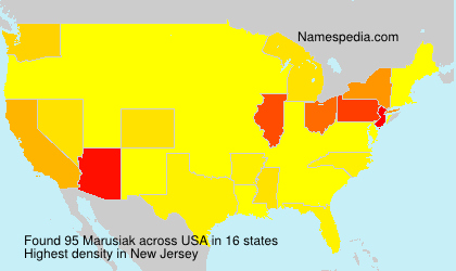 Surname Marusiak in USA Surname Marusiak in USA