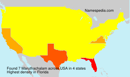 Surname Maruthachalam in USA Surname Maruthachalam in USA