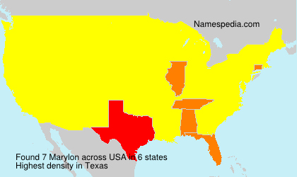Surname Marylon in USA Surname Marylon in USA