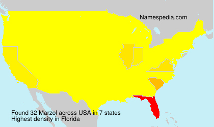 Surname Marzol in USA Surname Marzol in USA