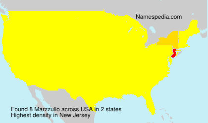 Surname Marzzullo in USA Surname Marzzullo in USA