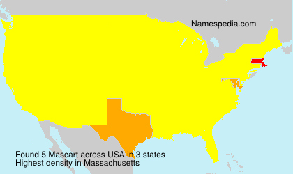 Surname Mascart in USA Surname Mascart in USA