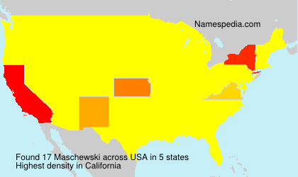 Surname Maschewski in USA