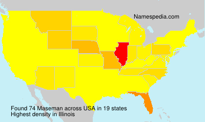 Surname Maseman in USA Surname Maseman in USA