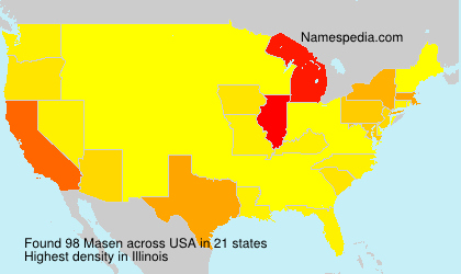 Surname Masen in USA Surname Masen in USA